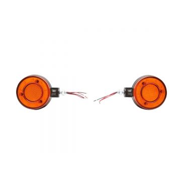 Lampa gabarit LED 12/24V pentru oglinda camion rosu/portocaliu FR0331RY, Cod: BK69544, Brand: BRECKNER GERMANY