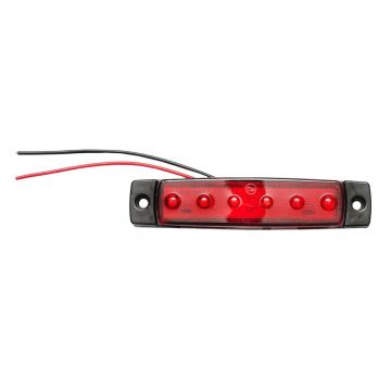 Lampa laterala de gabarit led rosie 12-24V FR0172, Cod: BK69455, Brand: BRECKNER GERMANY