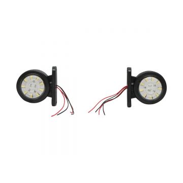 Lampa pozitie led rosu-alb 12-24V, Cod: BK69480, Brand: BRECKNER GERMANY