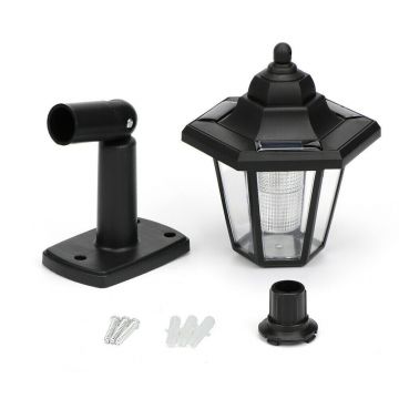 Lampa solara LED de exterior, negru, Vivo SL223