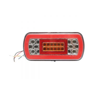 Lampa stop spate LED 24V dreptunghiulara 230x105x55mm , Cod: BK98663, Breckner Germania