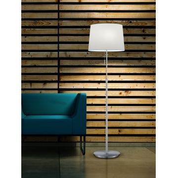 Lampadar Lyon, TRIO, 46.3x180 cm, 60W, 3x E27, metal, nichel mat/alb
