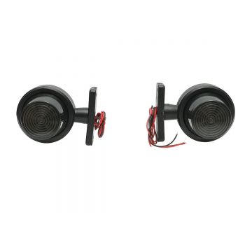 Lampi laterale gabarit LED fumurie 12/24V, rosu-alb FR0117, Cod: BK79000, Breckner Germany