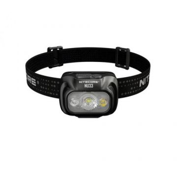 Lanterna Frontala, Nitecore NU33, Reincarcabila USB-C, 700 Lumeni, 135 Metri