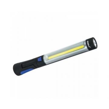 Lanterna reincarcabila 3w COB LED + 3W LED, alimentator USB pentru 230v si 12v DEDRA