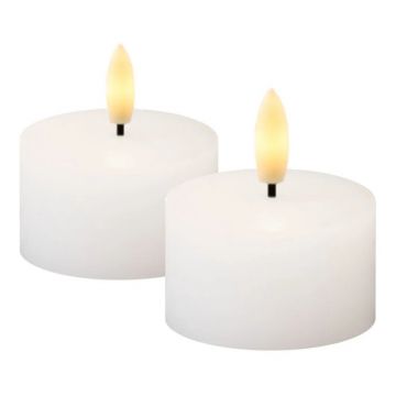 Lumânări LED 2 buc. cu baterii (înălțime 2 cm) Sille – Sirius