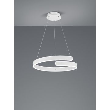 Lustra Parma, RL, 50x150 cm, 37W, 1x SMD, metal, alb mat