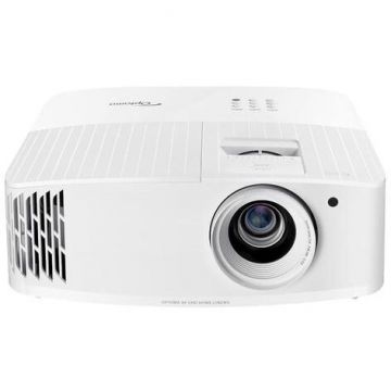 OPTOMA Videoproiector Optoma UHD38x, Ultra HD (3840 x 2160), HDMI, 4000 lm, Boxe 10W, 3D Ready, Alb