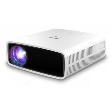 Philips Videoproiector Philips NeoPix 750, 1080p (1920x1080), 700 ANSI lumeni, LCD, Bluetooth, Difuzoare 2.1 14 W, HDMI, USB/USB-C, Wi-Fi, Alb