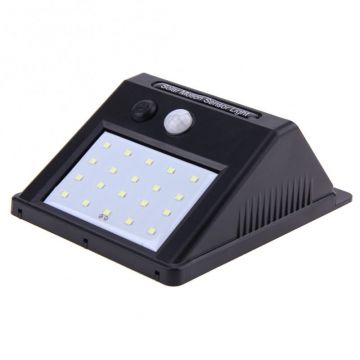 Proiector LED Cu Panou Solar si Senzor de Miscare DX10 Lampa 20 LED-uri