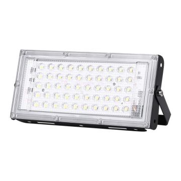 Proiector LED de Exterior Techstar®, 50 W, Culoare lumina 3000 K, SMD, 220 V, IP 65, Unghi iluminare 120°, Suport