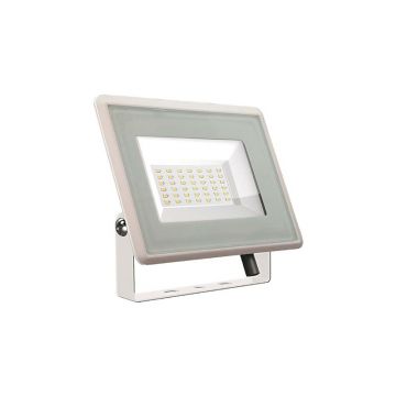 Reflector Led Smd 30w 6500k Ip65 - Alb