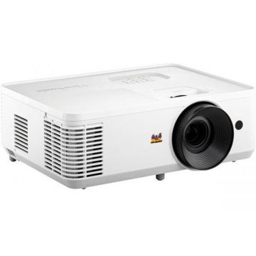 VIEWSONIC Videoproiector ViewSonic PA700W, 1280 x 800 pixeli, 16:10, 4500 lm, DLP, 4000 h, Fara Wi-Fi incorporat, Alb