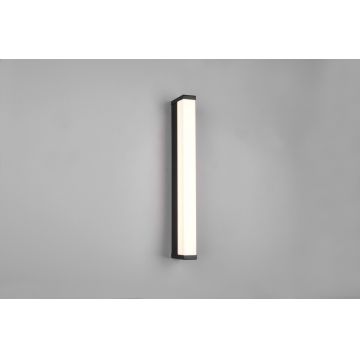 Aplica de perete Fabio, TRIO, 42.5x3.8 cm, 6.5W, 1x SMD, metal, negru mat