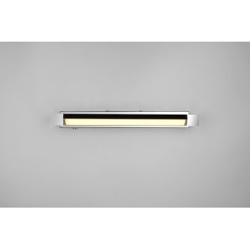 Aplica de perete Fabrizio, TRIO, 50x6 cm, 9W, 1x SMD, aluminiu, argintiu