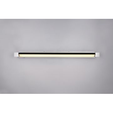 Aplica de perete Fabrizio, TRIO, 80x6 cm, 15.5W, 1x SMD, aluminiu, argintiu