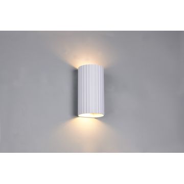 Aplica de perete Soka, TRIO, 9.5x8.5x18 cm, 10W, 2x GU10, metal, alb mat