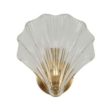 AplicÄde perete aurie din sticlÄDa Muro Shell âu0080Mauro Ferretti