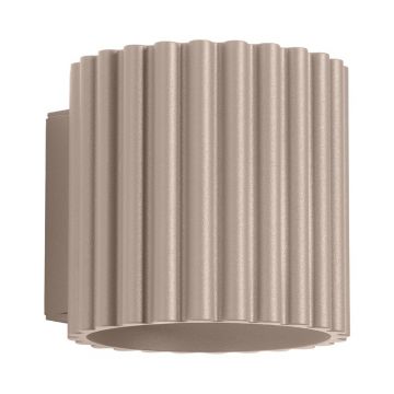AplicÄde perete taupe Ã¸ 10 cm Zora âu0080Sollux