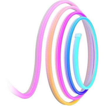 Banda LED Inteligenta Neon Sincronizare Muzica Matter Wi-Fi Alexa Google Asistant 4m Multicolor