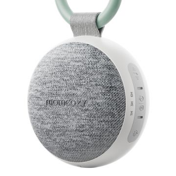 Difuzor sunete albe portabil Momcozy cu lampa de veghe