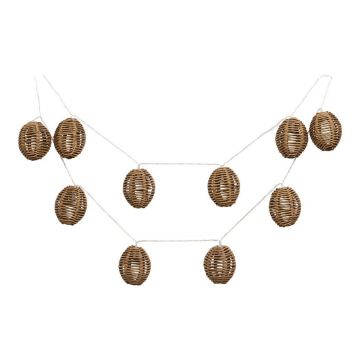 GhirlandÄluminoasÄLED numÄr becuri 10 buc. cu baterii lungime 180 cm Carlisle âHouse Nordic