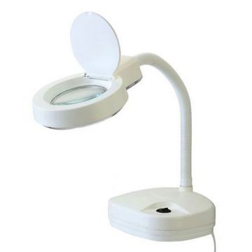 Lampa cu Lupa si iluminare 3+8diop LED(32x) alb ZD-122LED