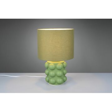 Lampa de masa Kate, RL, 30x47 cm, 60W, 1x E27, ceramica, verde