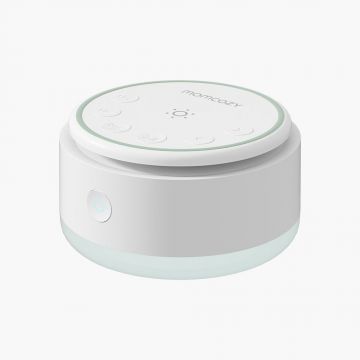 Lampa de veghe portabila Momcozy cu sunete albe cu acumulator si temporizator