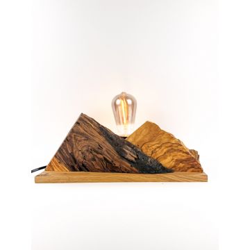 Lampa decorativa , zMuntii din maslin,