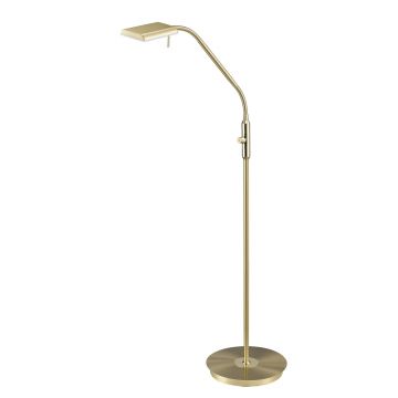 Lampadar Bergamo, TRIO, 27x135 cm, 12W, 1x SMD, metal, bronz mat