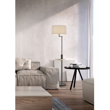 Lampadar Claas, TRIO, 40x160 cm, 60W, 1x E27, metal, negru mat