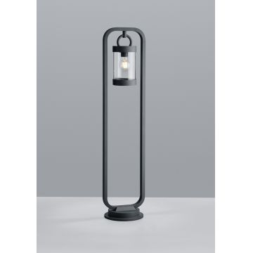 Lampadar de exterior Sambesi, TRIO, 23x21x100 cm, 28W, 1x E27, aluminiu, antracit