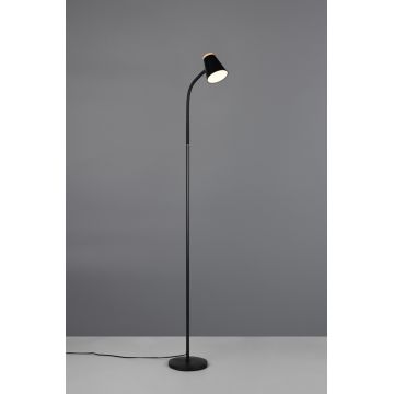Lampadar Pongo, RL, 19.5x145 cm, 4.5W, 1x SMD, plastic, negru/natur