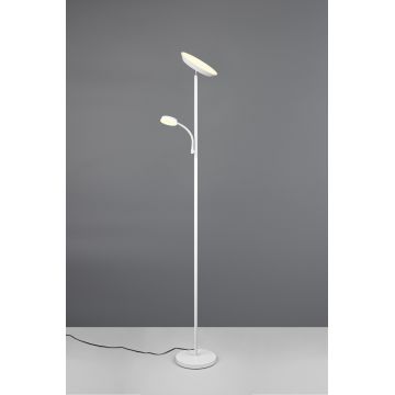Lampadar Specter, RL NOW, 25/9.3x178 cm, 17W/4.5, 2x SMD, metal, alb mat