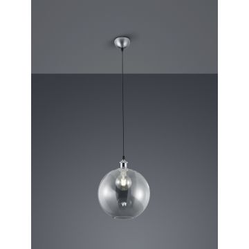 Lustra Dino, RL, 30x150 cm, 28W, 1x E27, metal, nichel mat