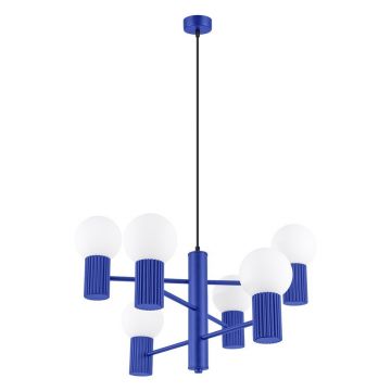 LustrÄalbastrÄcu abajur din sticlÄOrbital âu0080Sollux