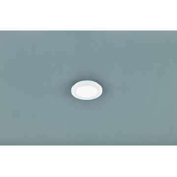 Plafoniera Camillus, RL, 17x3 cm, 9W, 1x SMD, plastic, alb