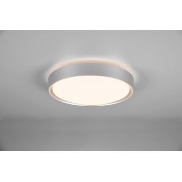 Plafoniera Clarimo, TRIO, 33x9 cm, 18W, 1x SMD, plastic, titaniu