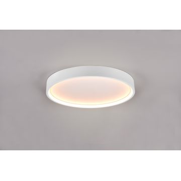 Plafoniera Doha, TRIO, 45x5.5 cm, 29W, 1x SMD, metal, alb mat