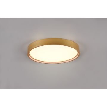 Plafoniera Doha, TRIO, 45x5.5 cm, 29W, 1x SMD, metal, bronz mat