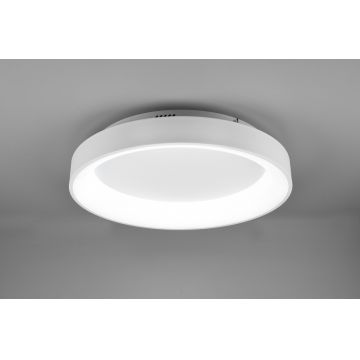 Plafoniera Girona, TRIO, 60x12 cm, 48W, 1x SMD, metal, alb mat