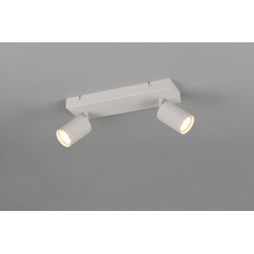 Plafoniera Soka, TRIO, 30x9x14.5 cm, 10W, 2x GU10, metal, gri