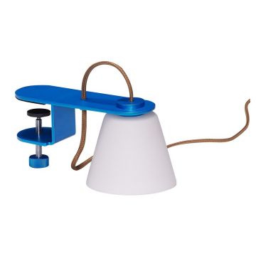 VeiozÄalbastrÄcu abajur din sticlÄ(Ã®nÄu0083lÈu009Bime 23 cm) Lure âu0080HÃ¼bsch