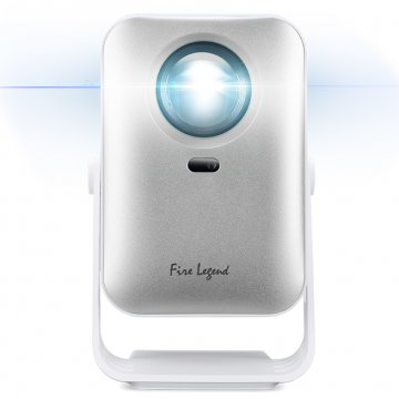 Acer Videoproiector AOPEN Fire Legend QH31s, LCD, 720p, 150 ANSI, LED, HDMI, Boxe, Gri