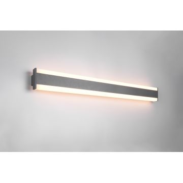 Aplica de perete pentru exterior Dawson, TRIO, 100x10.7 cm, 11W, 1x SMD, aluminiu, antracit