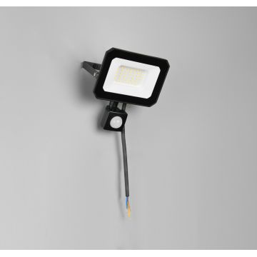 Aplica de perete pentru exterior Funchal, RL, 14.5x13x15.5 cm, 30W, 1x SMD, aluminiu, negru mat