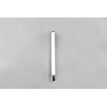 Aplica de perete Piera, TRIO, 79x5.5 cm, 16W, 1x SMD, plastic, argintiu/alb