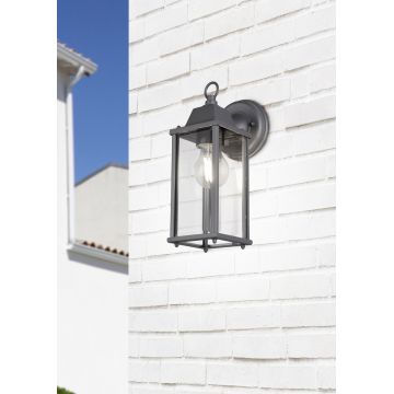 Lampa de gradina Olona, TRIO, 11.5x29.5 cm, 40W, 1x E27, aluminiu, antracit