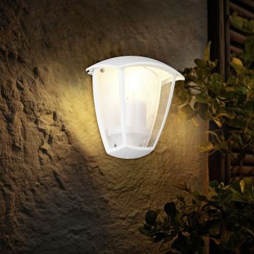 Lampa de gradina Venta, TRIO, 18x13x20 cm, 10W, 1x E27, aluminiu, alb mat